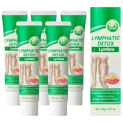 Lymfara Ødemcreme | Reducerer Hævelse Og Væskeophobning Mærkbart Inden For 24 Timer