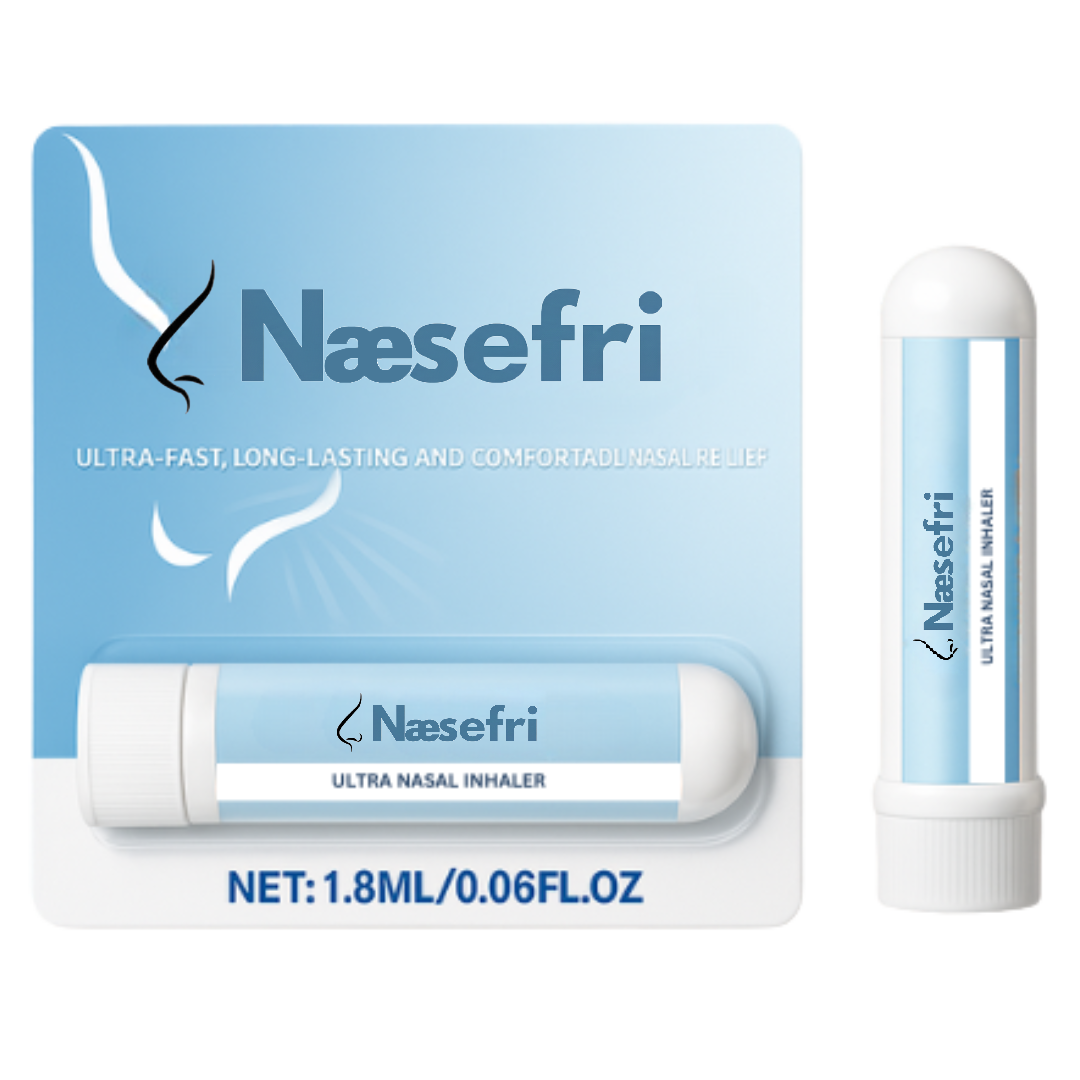 Næsefri Ultra Næseinhalator | Træk vejret frit på kun 3 minutter