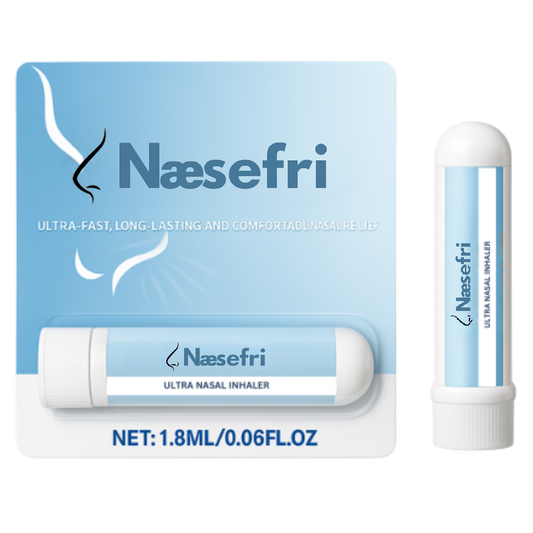 Næsefri Ultra Næseinhalator | Træk vejret frit på kun 3 minutter