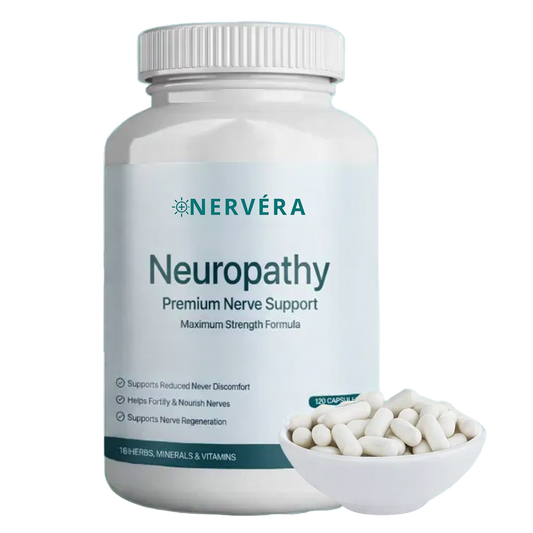 Nervéra Nerve Support | Sig Farvel Til Brændende, Følelsesløse Nervesmerter — På Så Lidt Som 3 Dage