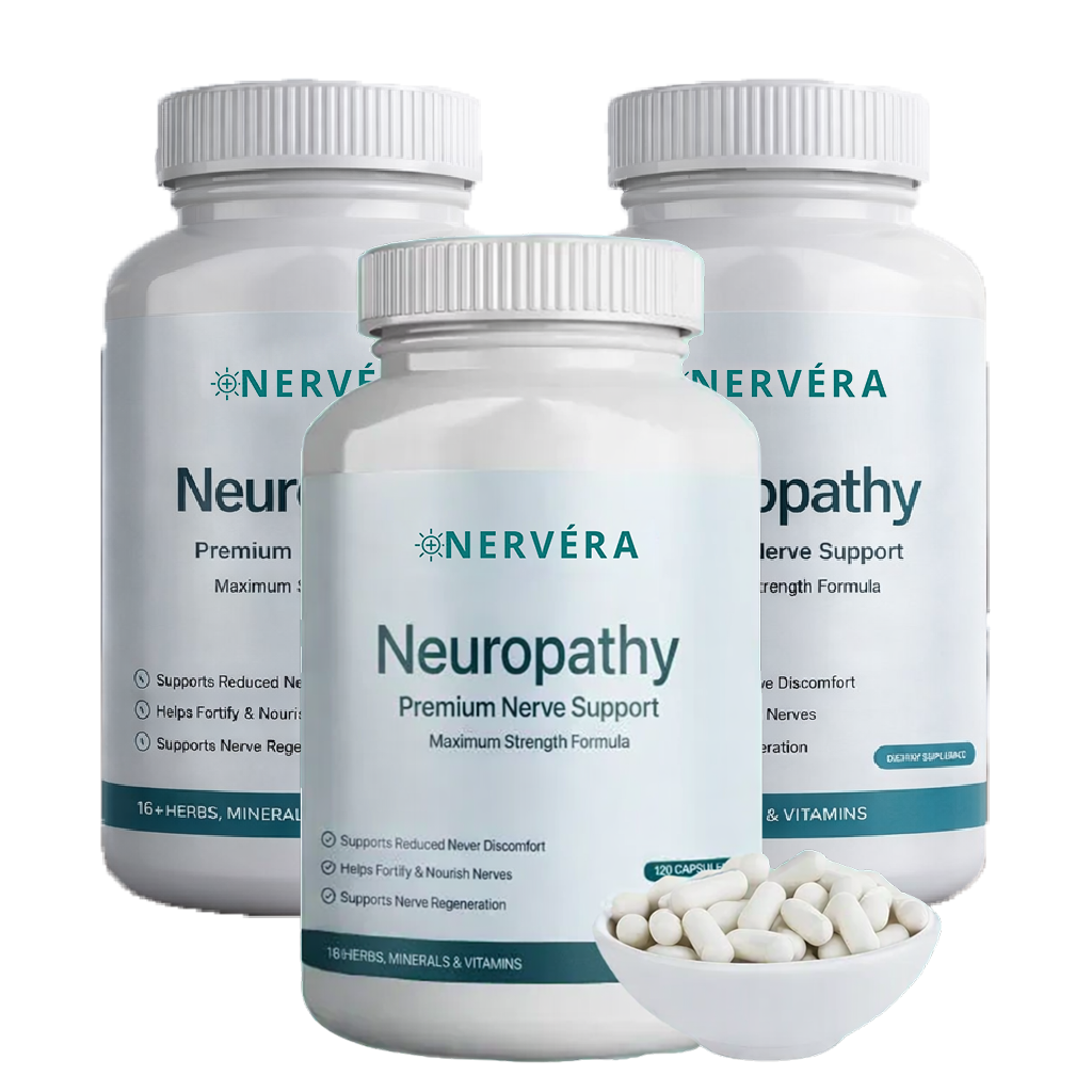 Nervéra Nerve Support | Sig Farvel Til Brændende, Følelsesløse Nervesmerter — På Så Lidt Som 3 Dage