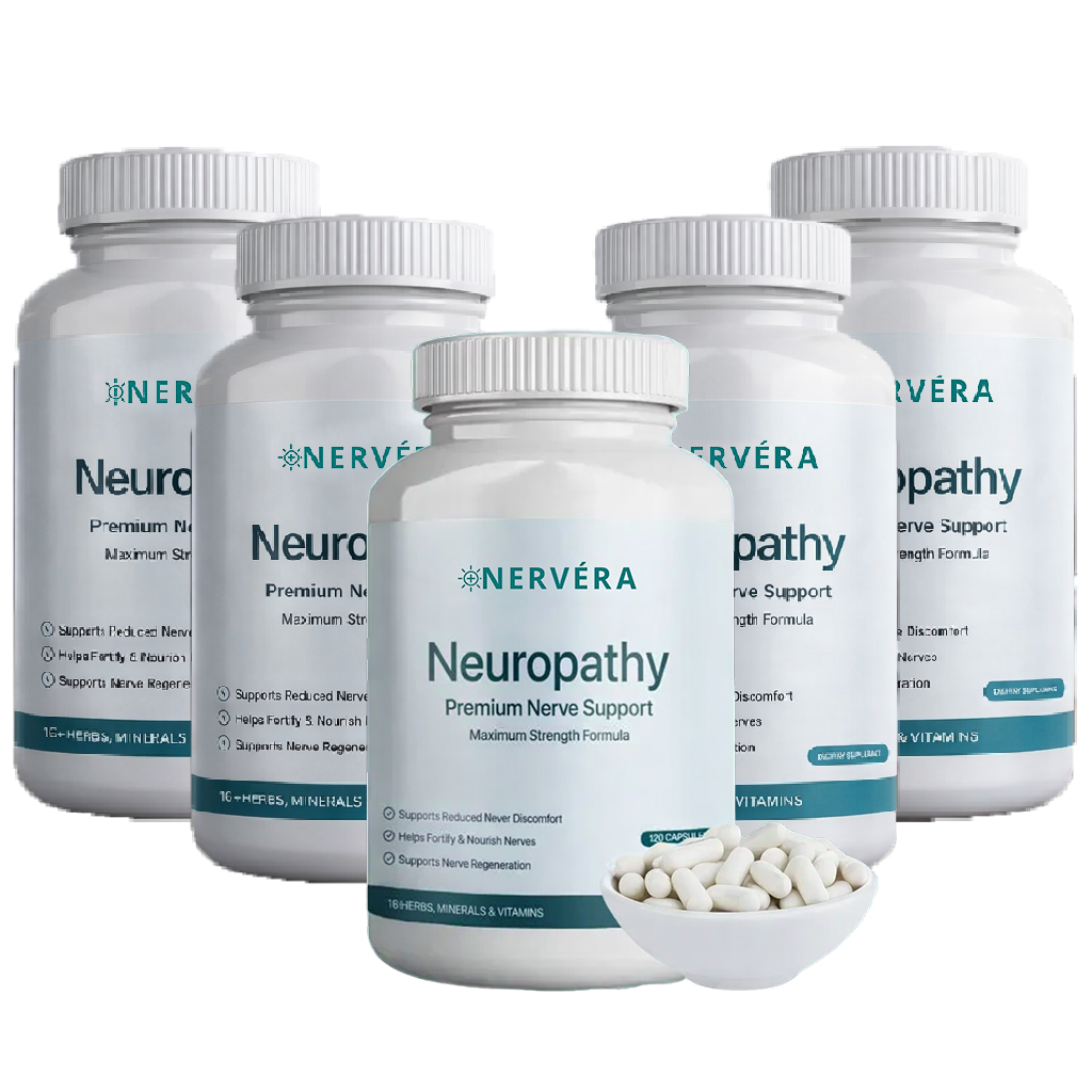 Nervéra Nerve Support | Sig Farvel Til Brændende, Følelsesløse Nervesmerter — På Så Lidt Som 3 Dage
