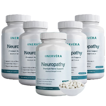 Nervéra Nerve Support | Sig Farvel Til Brændende, Følelsesløse Nervesmerter — På Så Lidt Som 3 Dage
