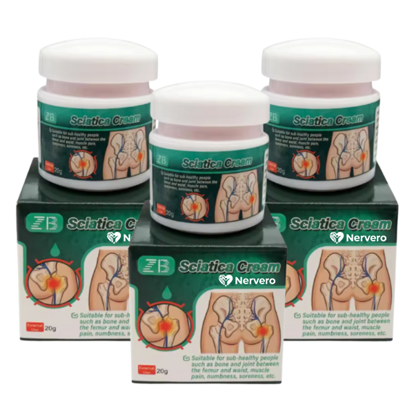 Nervero | Nerveberoligende creme | Gå smertefrit på kun 7 dage!