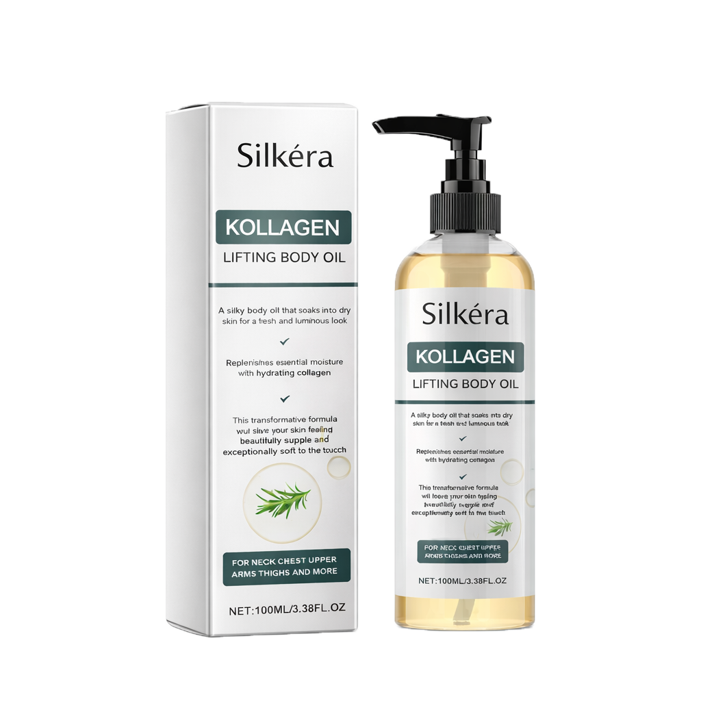 Silkéra Collagen Olie | Stramme Og Løfter Slap Hud Med 98% På 24 Timer