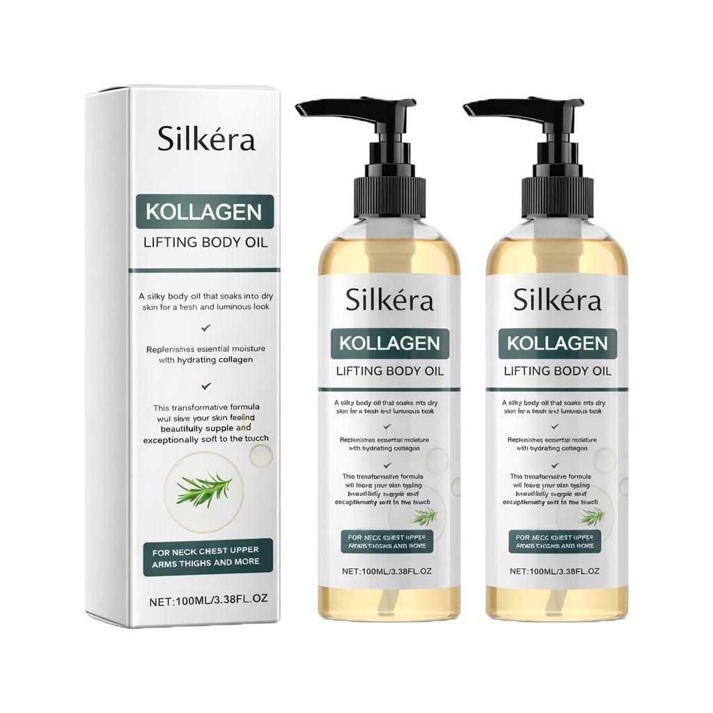 Silkéra Collagen Olie | Stramme Og Løfter Slap Hud Med 98% På 24 Timer