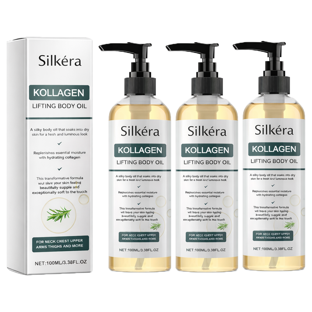Silkéra Collagen Olie | Stramme Og Løfter Slap Hud Med 98% På 24 Timer