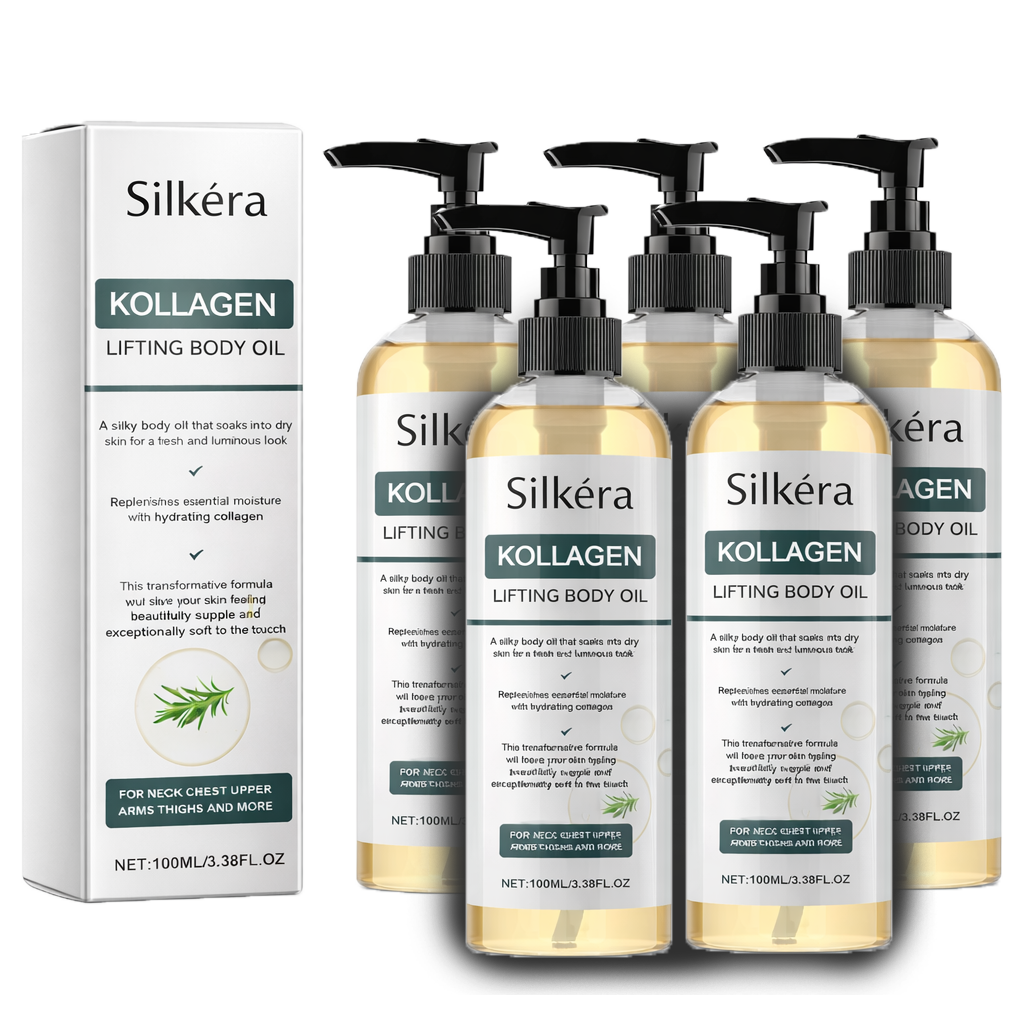Silkéra Collagen Olie | Stramme Og Løfter Slap Hud Med 98% På 24 Timer