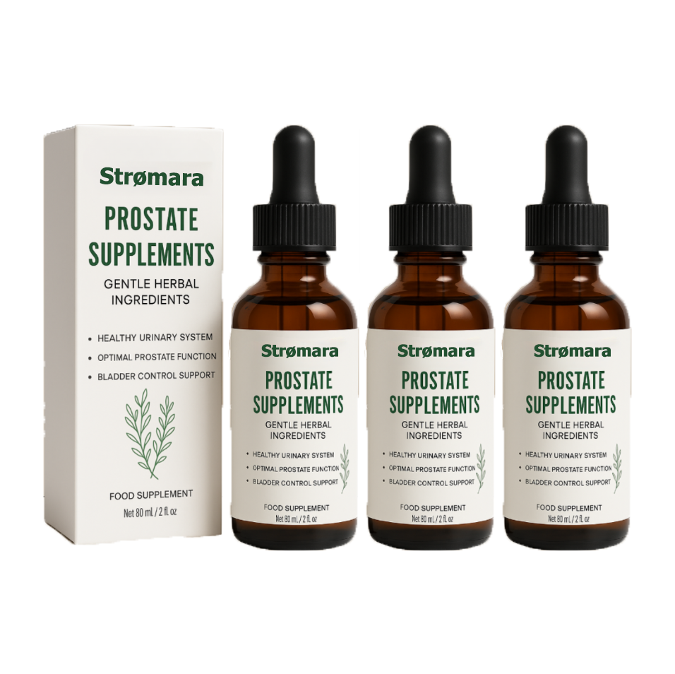 Strømara Dråber | Reducer Prostatastørrelse Med 53% På 5 Dage