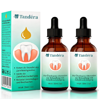 Tandéra | Genopretter Tilbagetrukket Tandkød I 93 % Af Tilfældene Inden For 4 Dage!
