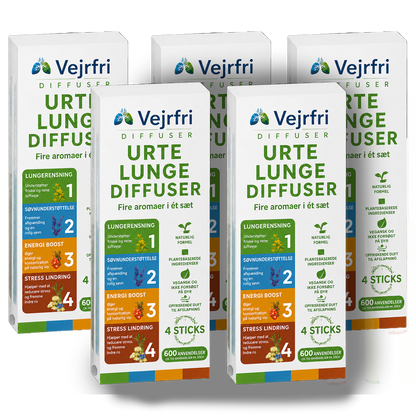 Vejrfri 4 Aromaer I Én Boks | Understøt Lungerensning, Bedre Søvn Og Mindre Stress På Blot 7 Dage!