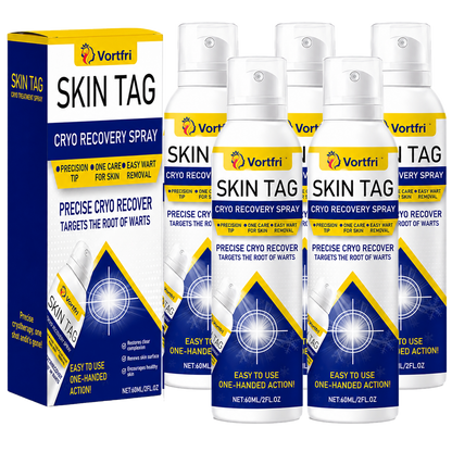 Vortfri Kryoterapi Spray | Nyd Glat, Klar Hud Igen På Blot 5 Dage