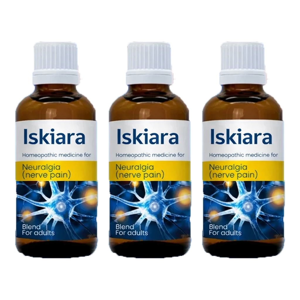 Iskiara | Op Til 87% Færre Nervsmerter Med 5 Dråber Om Dagen