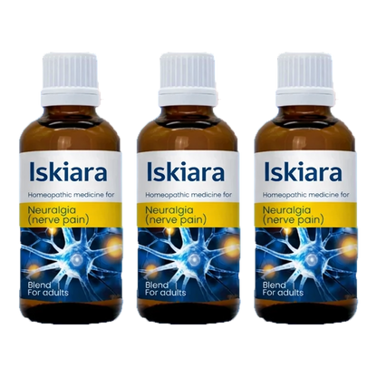 Iskiara | Op Til 87% Færre Nervsmerter Med 5 Dråber Om Dagen