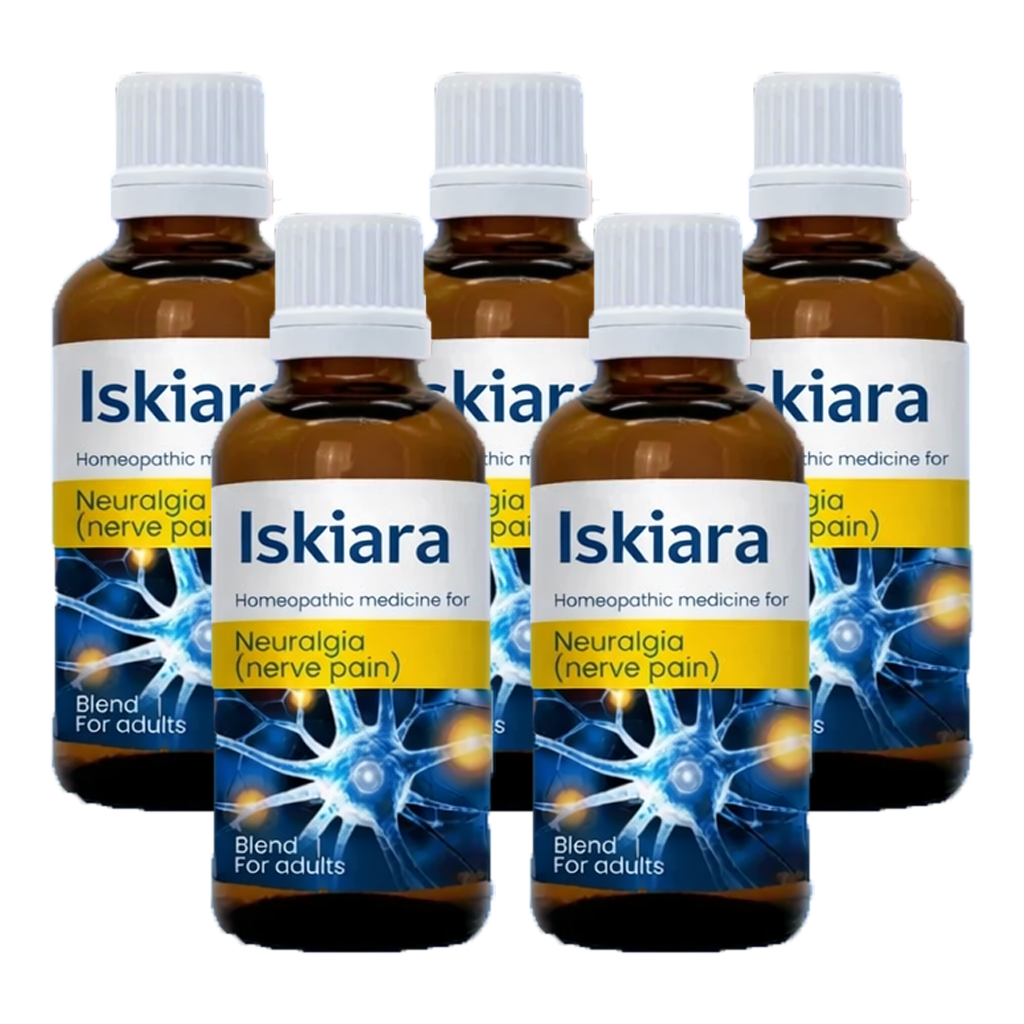 Iskiara | Op Til 87% Færre Nervsmerter Med 5 Dråber Om Dagen