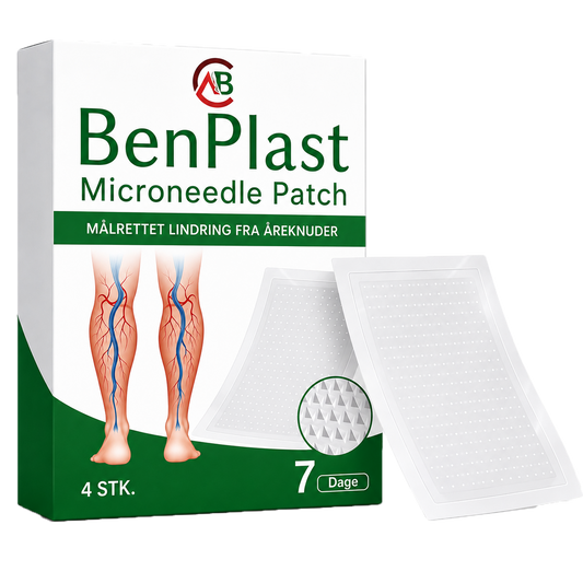 BenPlast | Lindre Åreknude-Smerter, Genvin Din Bevægelsesfrihed Og Gå Selvsikkert Igen — På Blot Én Uge!