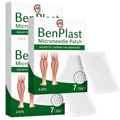 BenPlast | Lindre Åreknude-Smerter, Genvin Din Bevægelsesfrihed Og Gå Selvsikkert Igen — På Blot Én Uge!