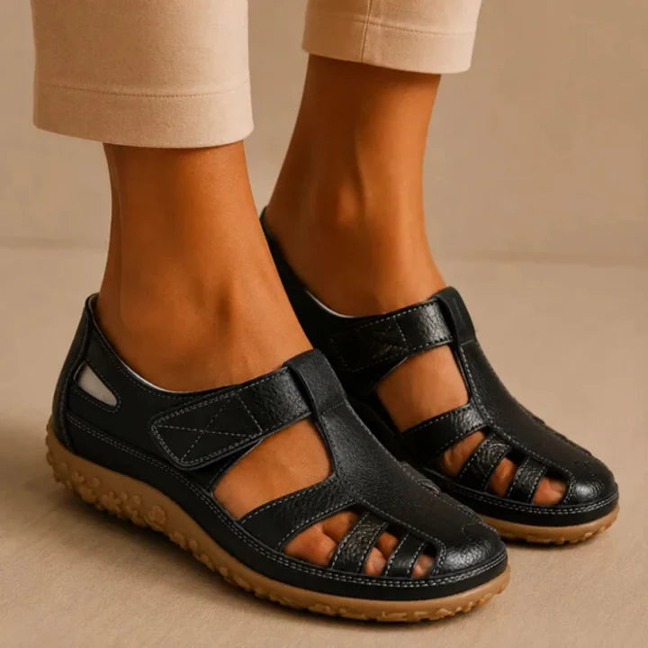 Letgang Komfortsandal — Premium Blød · Skridsikker · Fjerlet