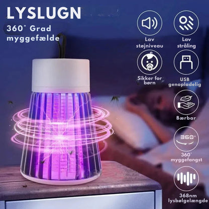 LysLugn 1 + 1 | Sov trygt uden myggestik og kemikalier