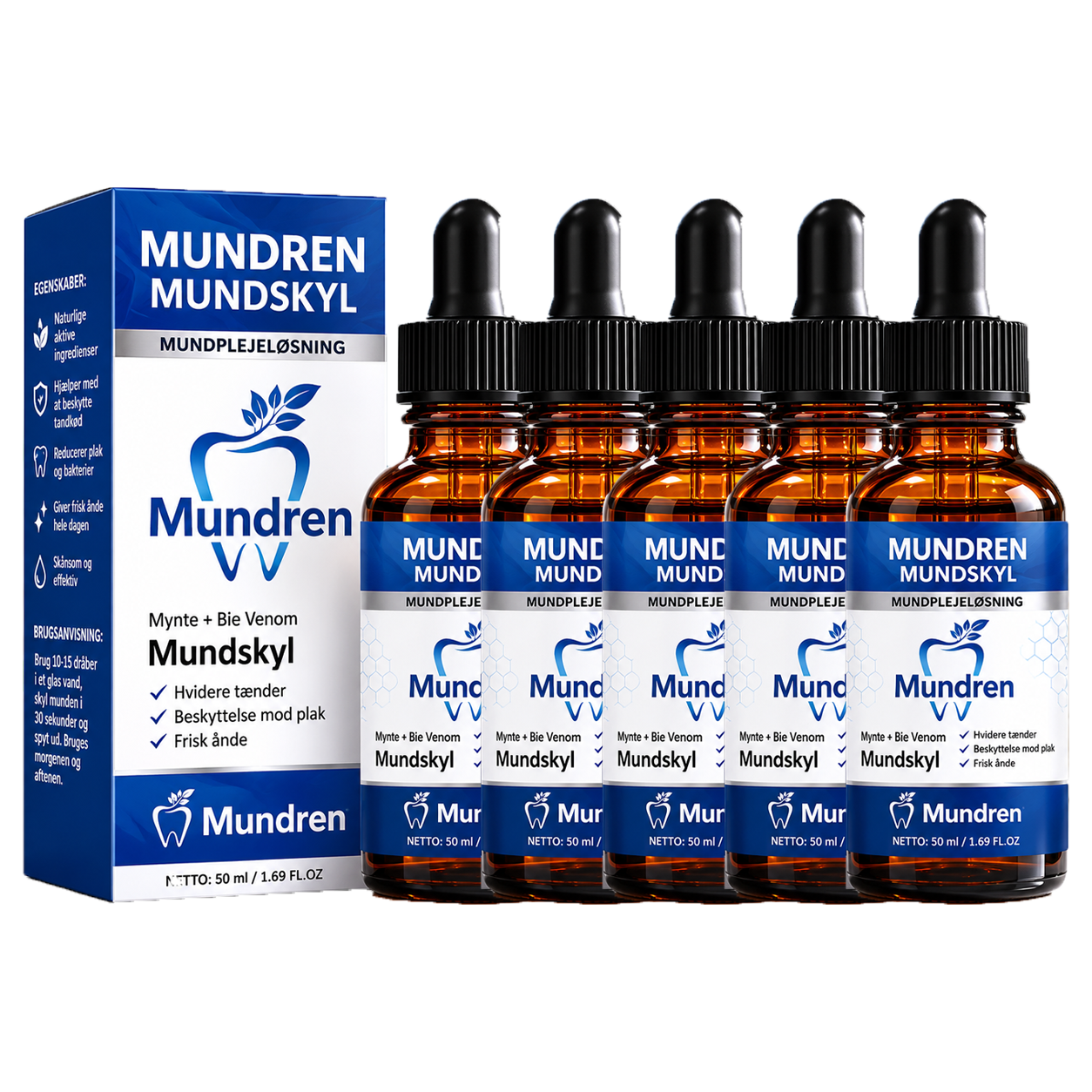 Mundren Dråber | Eliminerer Kloaklugt På 60 Sek. — Inden Mundlugt Dikterer Dit Liv