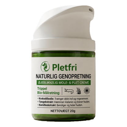 Pletfri Creme | Eliminerer Alderspletter og Modermærker På 36 Timer — Inden Dit Selvbillede Lider
