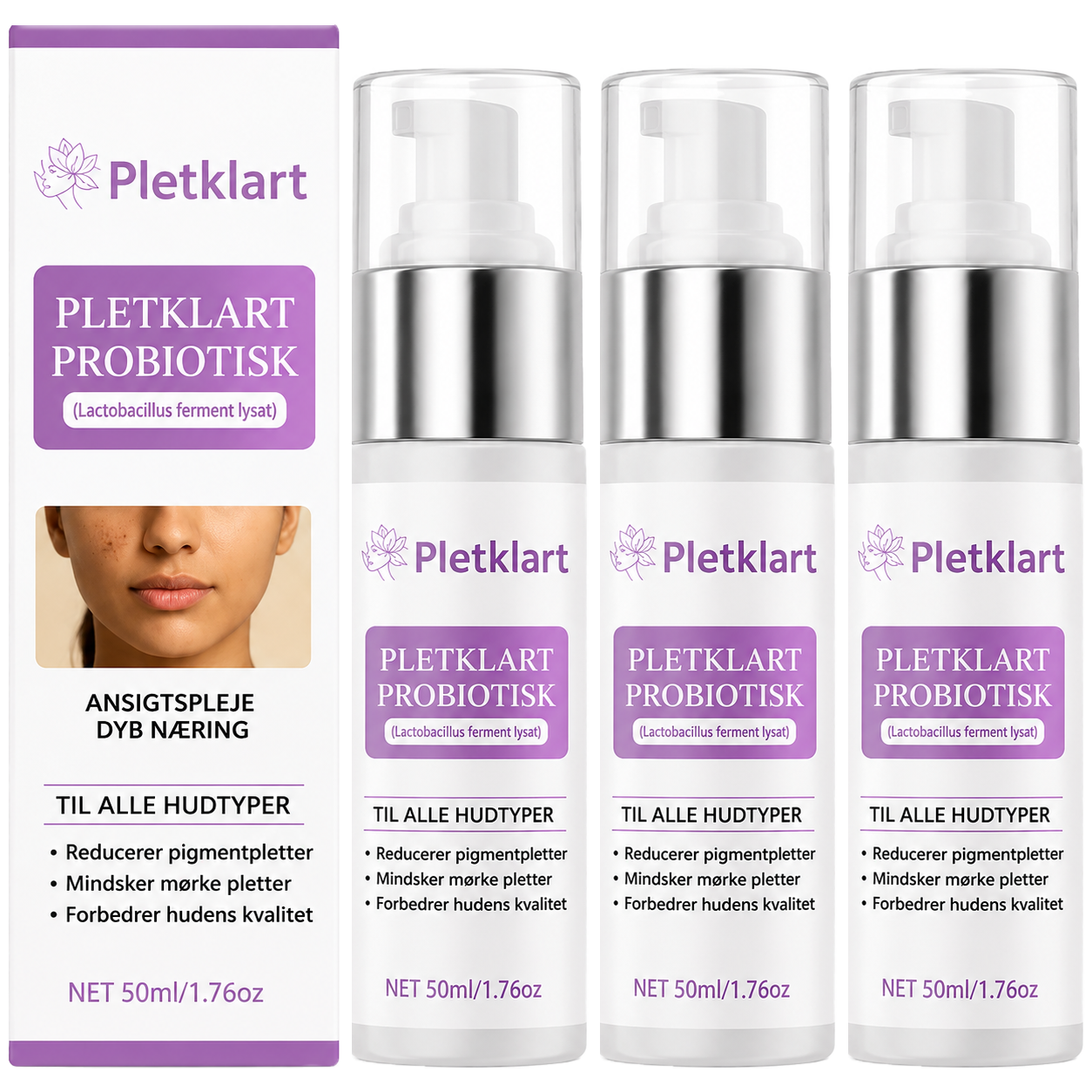 Pletklart Serum | Eliminerer Generende Alderspletter På 36 Timer — Udrydder Det Daglige Spejlchok