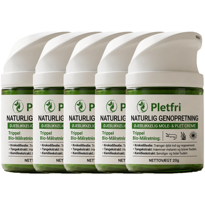 Pletfri Creme | Eliminerer Alderspletter og Modermærker På 36 Timer — Inden Dit Selvbillede Lider
