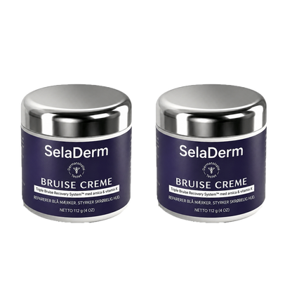 SelaDerm — Endelig en creme, der fjerner blå mærker på skrøbelig hud