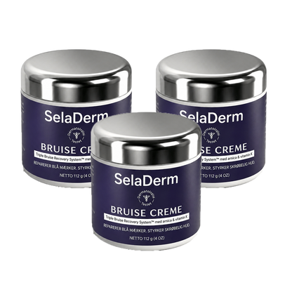 SelaDerm — Endelig en creme, der fjerner blå mærker på skrøbelig hud