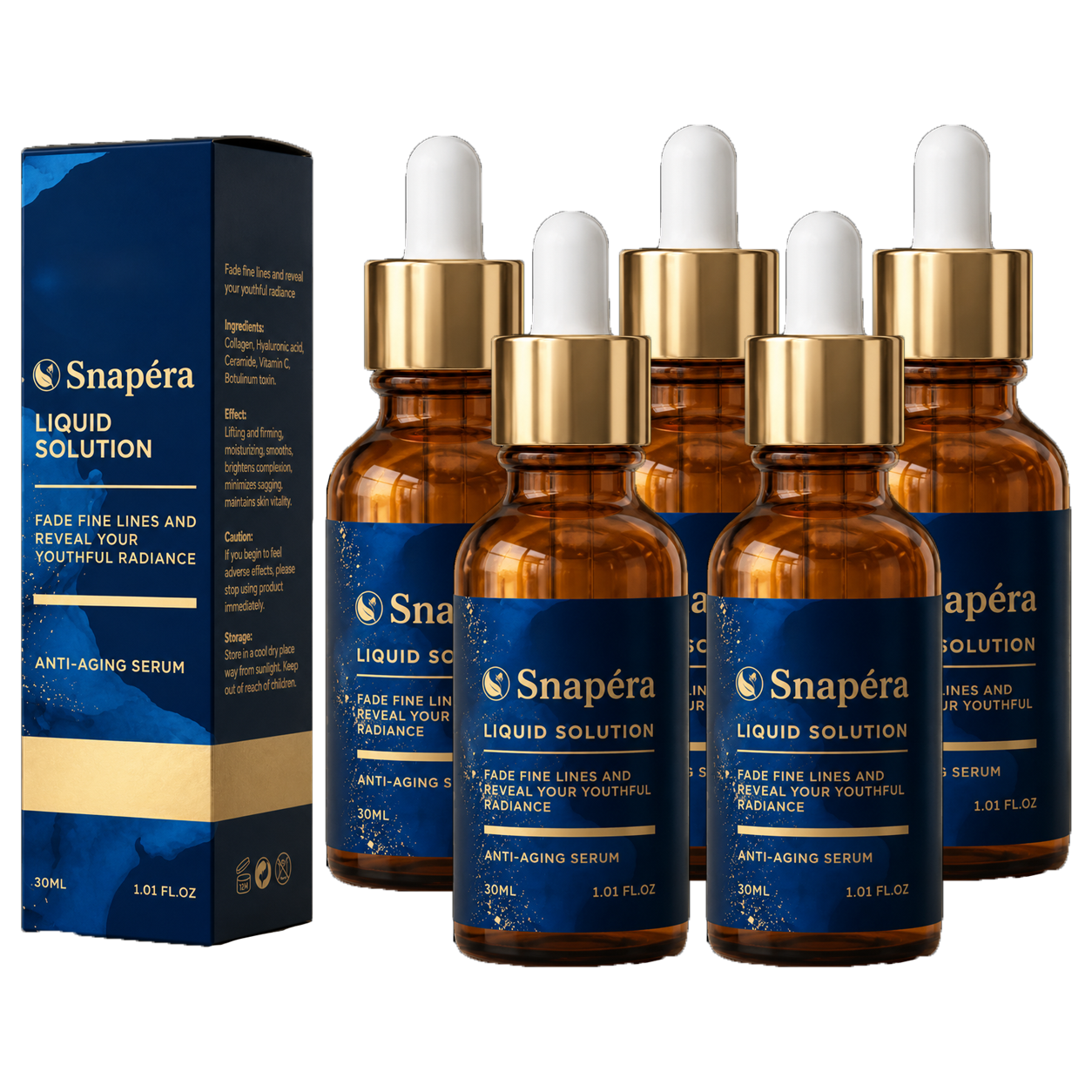 Snapéra Instant Anti-Age Serum | Visker 99,7% Af Rynkerne Ud På 15 Timer