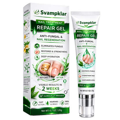 Svampklar Neglesvamp Gel | Fjerner 98% Af Neglesvamp På Blot 7 Dage