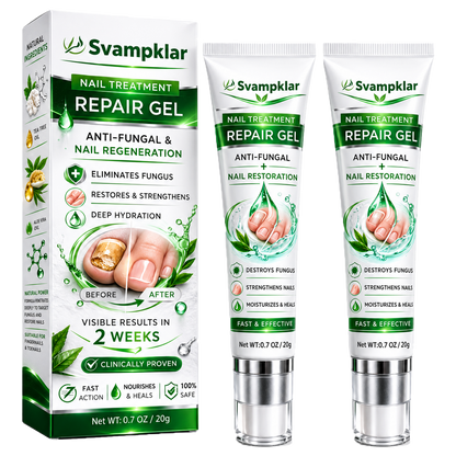 Svampklar Neglesvamp Gel | Fjerner 98% Af Neglesvamp På Blot 7 Dage
