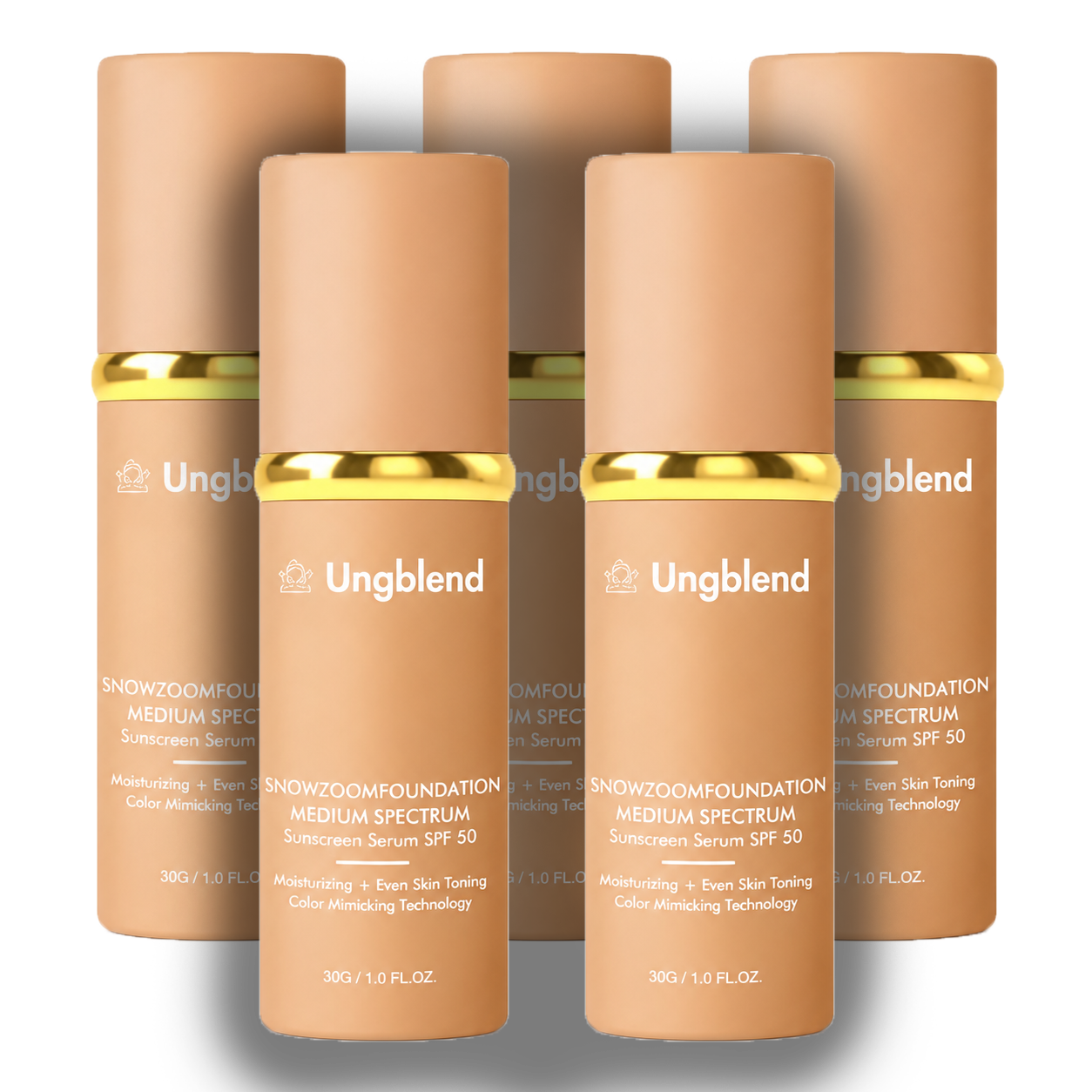Ungblend Foundation | Reducer 92% Af Dine Rynker På Blot 5 Sekunder!