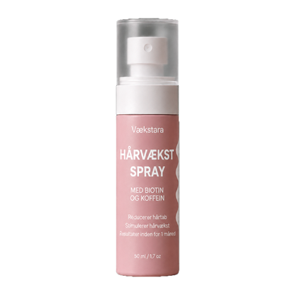 Vækstara Hårvækst Spray | Få Tykkere, Fyldigere Hår Tilbage På 30 Dage