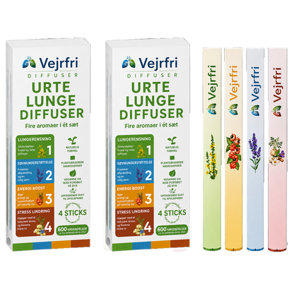 Vejrfri 4 Aromaer I Én Boks | Understøt Lungerensning, Bedre Søvn Og Mindre Stress På Blot 7 Dage!