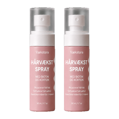 Vækstara Hårvækst Spray | Få Tykkere, Fyldigere Hår Tilbage På 30 Dage