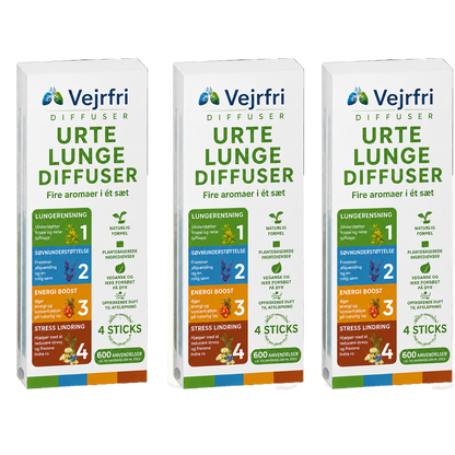 Vejrfri 4 Aromaer I Én Boks | Understøt Lungerensning, Bedre Søvn Og Mindre Stress På Blot 7 Dage!