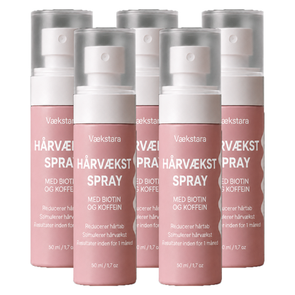 Vækstara Hårvækst Spray | Få Tykkere, Fyldigere Hår Tilbage På 30 Dage