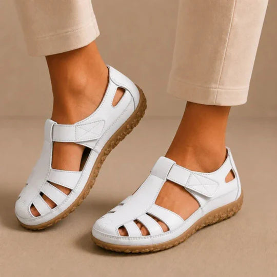 Letgang Komfortsandal — Premium Blød · Skridsikker · Fjerlet