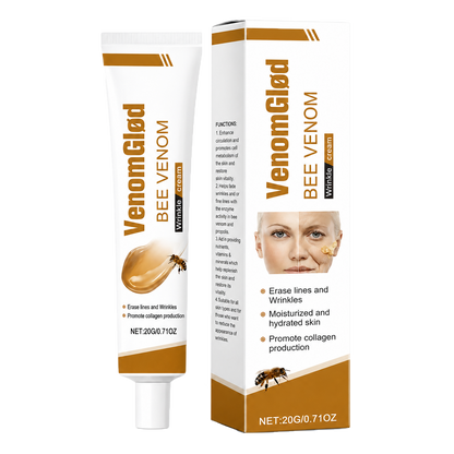 VenomGlød Bigift-Creme | Udvisker Dybe Rynker Og Løfter Slap Hud På Blot 3 Dage!