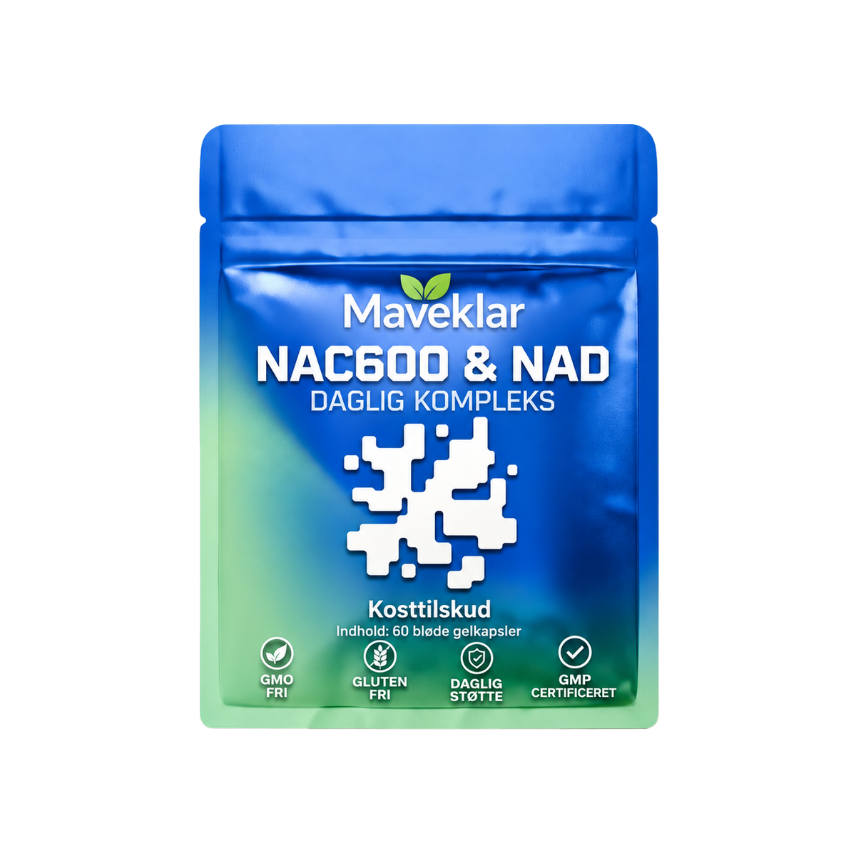 Maveklar – Klar Lever, Flad Mave Og Friske Morgener — 600 mg NAC I Kokosolie Dagligt