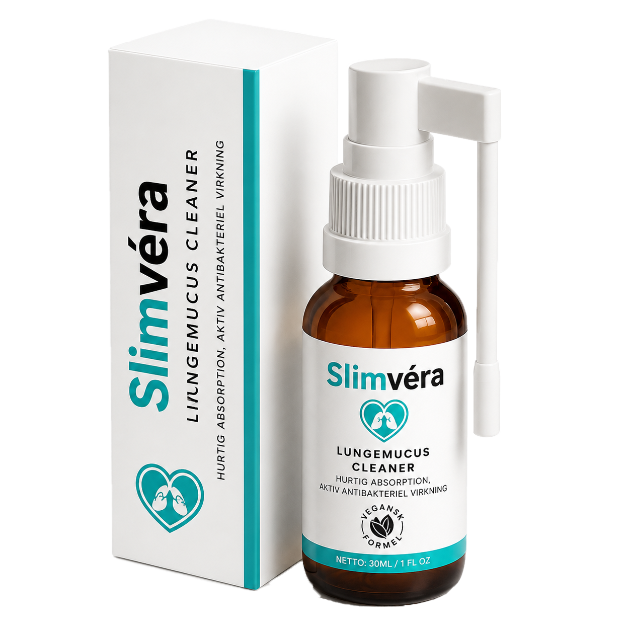 Slimvéra | Hjælper med at fjerne op til 92 % af slimophobninger i lungerne på blot 48 timer