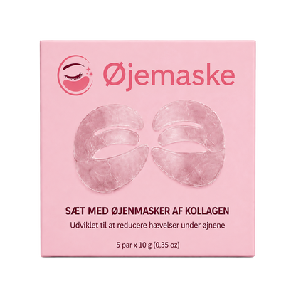 Øjemaske | Maske Med Peptider Og Kollagen Til Reduktion Af Rynker Og Mørke Rande Inden For 30 Minutter
