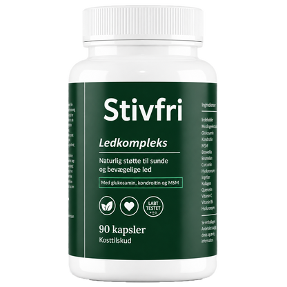 Stivfri Kapsler | Bliv Fri For Artrose Og Ledsmerte På Blot 7 Dage!