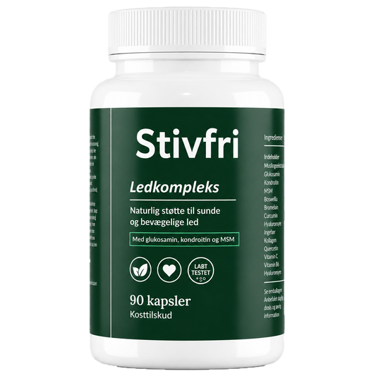 Stivfri Kapsler | Bliv Fri For Artrose Og Ledsmerte På Blot 7 Dage!