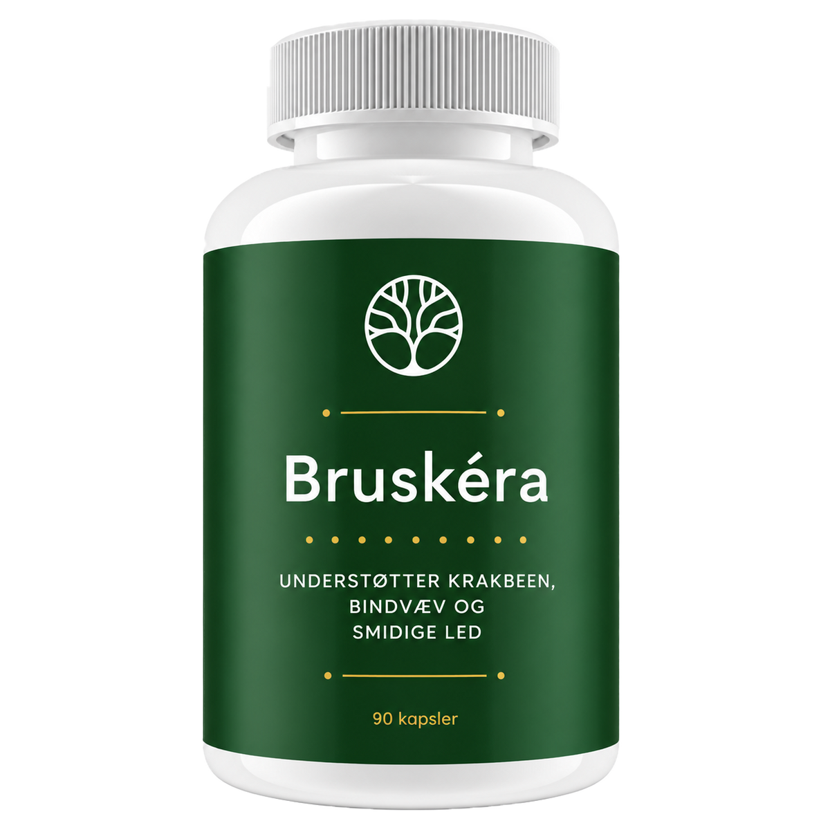 Bruskéra — Kraftig Støtte Til Dine Led Og Bindevæv. Med Vitamin C Og Mangan.