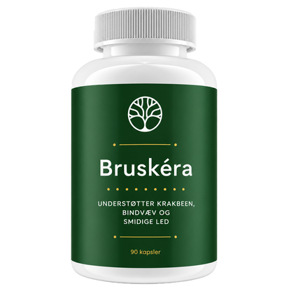 Bruskéra — Kraftig Støtte Til Dine Led Og Bindevæv. Med Vitamin C Og Mangan.