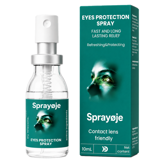 Sprayøje – Ét Spray På Lukket Øjenlåg — Lutein Leveret Direkte Til Nethinden