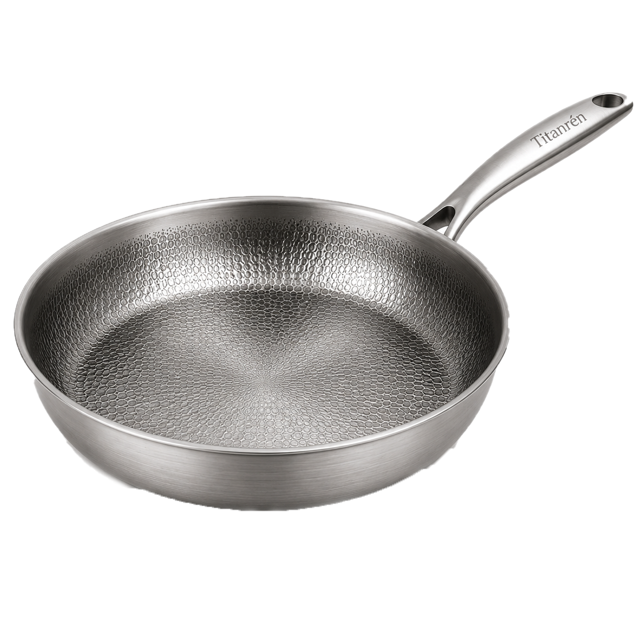 Titanrén — Ren Titanium-Pande PFAS-Fri & Belægningsfri | 30 cm