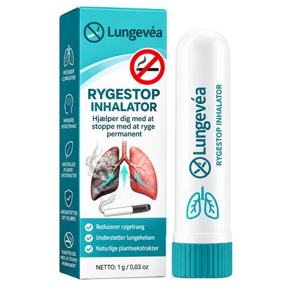Lungevéa Inhalator | Reducer Trangen Til Nikotin Og Hjælper Dig Med At Stoppe